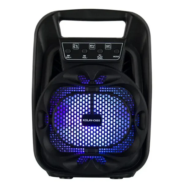Портативная колонка Bluetooth 6 KOLAV-C605 проводной микрофон