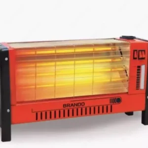 Кварцевый обогреватель "BRANDO" BR-4040 2000W (Красный/черный)