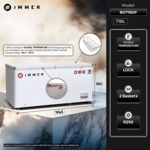 Морозильник IMMER BD718DF